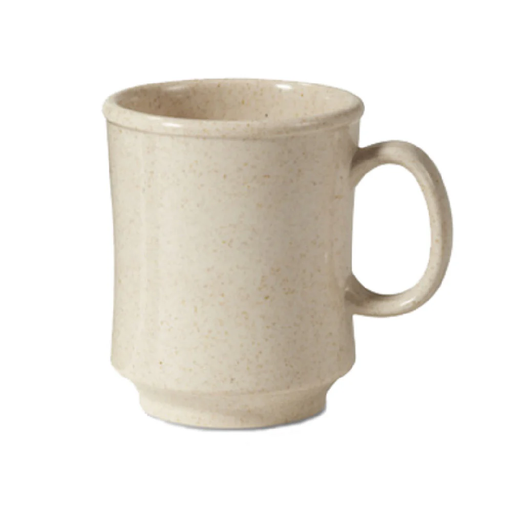 GET Enterprises BAM-1389 8 Oz. BambooMel Cup Break-Resistant Beige Dishwasher Safe 2 Dozen Packs