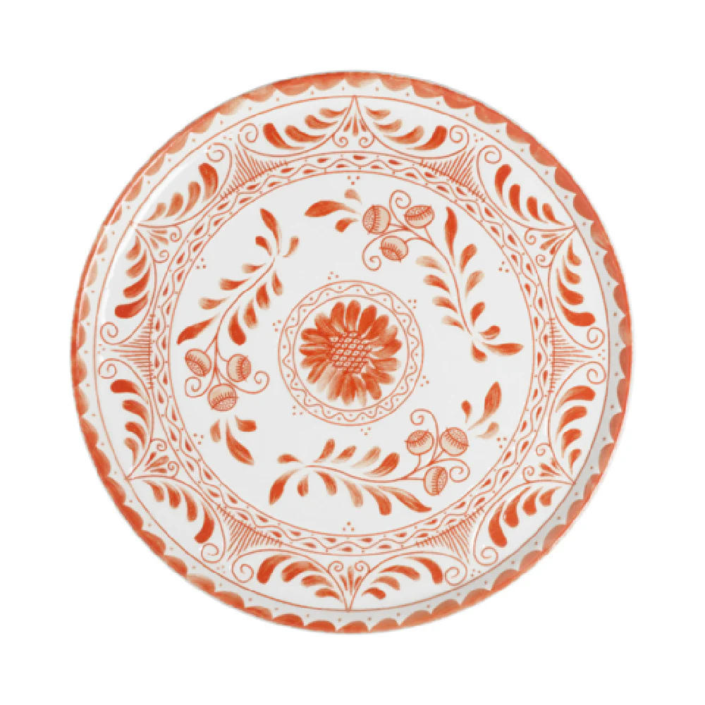 Steelite A104P800 13 Inch Plate Talavera Motiva Orange Round Alumina Vitrified Steelite A104P800 13 Inch Plate Talavera Motiva Orange Round Alumina Vitrified