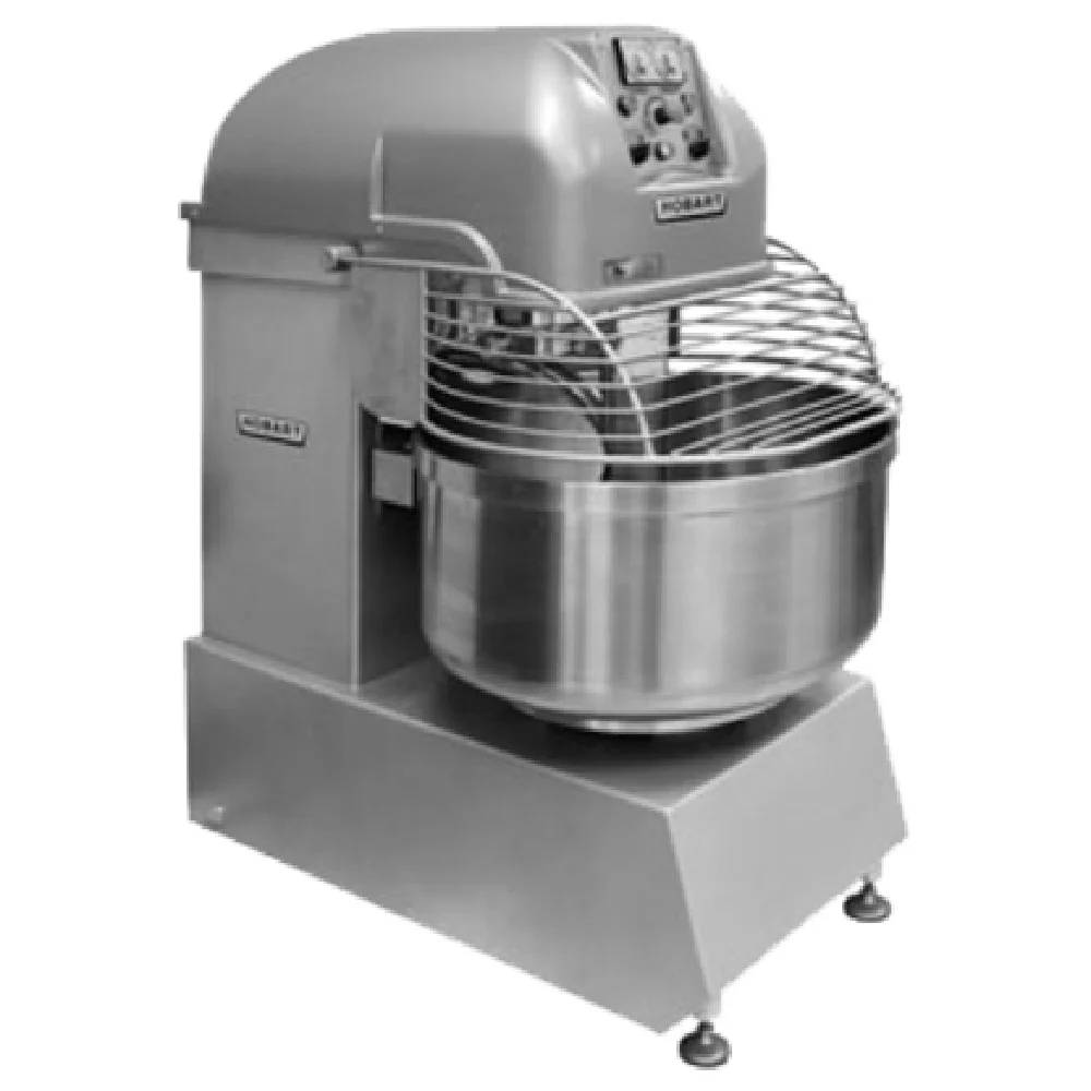 Hobart HSL350-1 350-pound Spiral Dough Mixer with 8 HP Motor and Attachments
