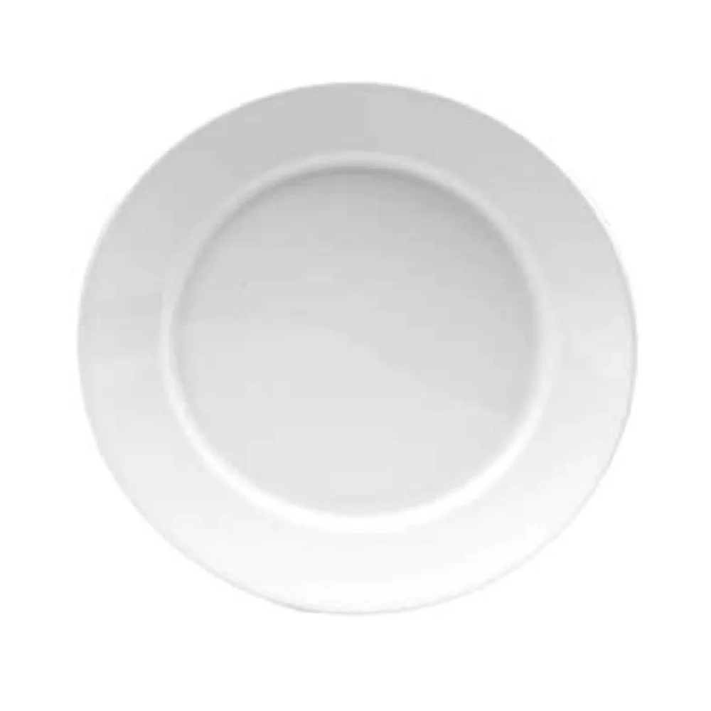 1880 Hospitality R4650000152 10-5/8 Inch Diameter Round Plate Porcelain White