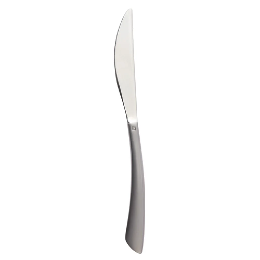 Arc Cardinal FJ704 9.33 Inch Dinner Knife 13 Gauge Stainless Steel with Chef and Sommelier