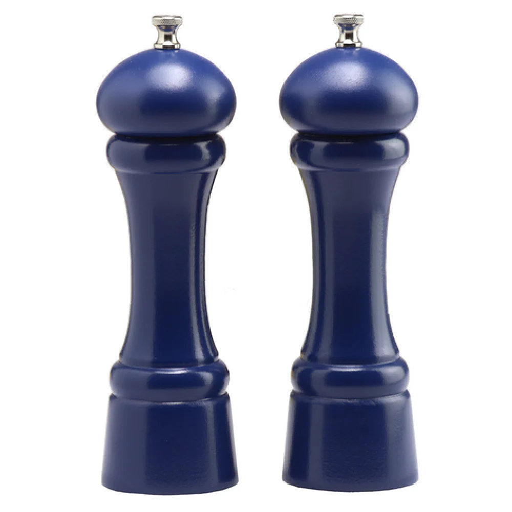 Chef Specialties 08702 8 Inch Wood Mill Set with Ceramic Grinding Mechanism Cobalt Blue Chef Specialties 08702 8 Inch Wood Mill Set with Ceramic Grinding Mechanism Cobalt Blue