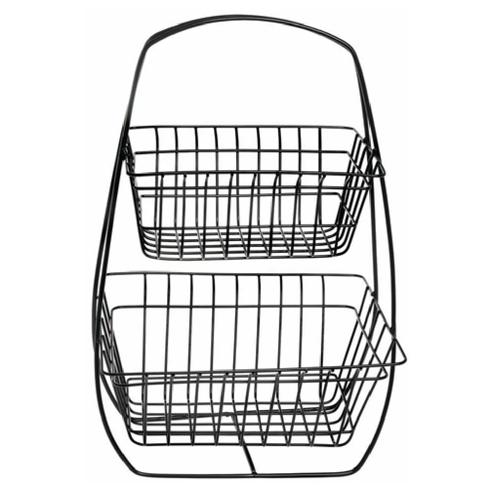Hubert 40352 Fruit Holder 2-tier 10-9/10