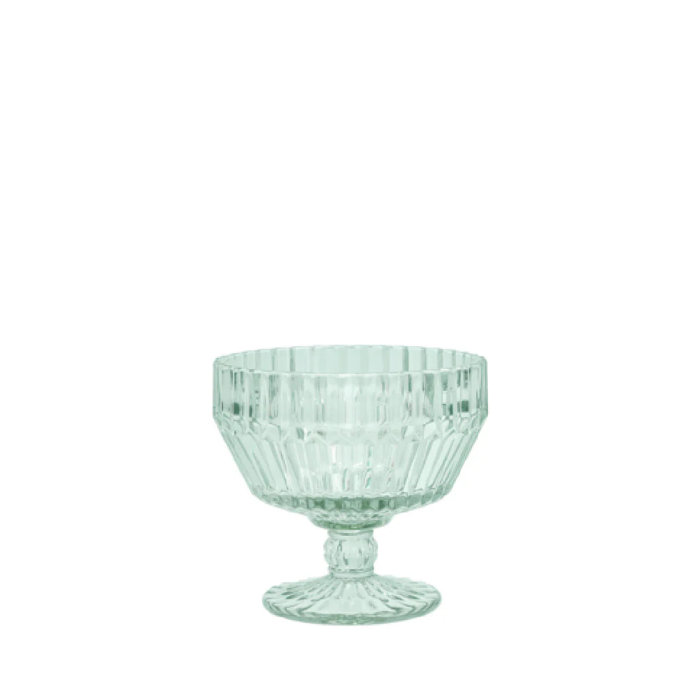 Fortessa ARCHIE.VD.02 10 Oz Footed Dessert Bowl Green Soda-Lime-Silica Glass Fortessa ARCHIE.VD.02 10 Oz Footed Dessert Bowl Green Soda-Lime-Silica Glass