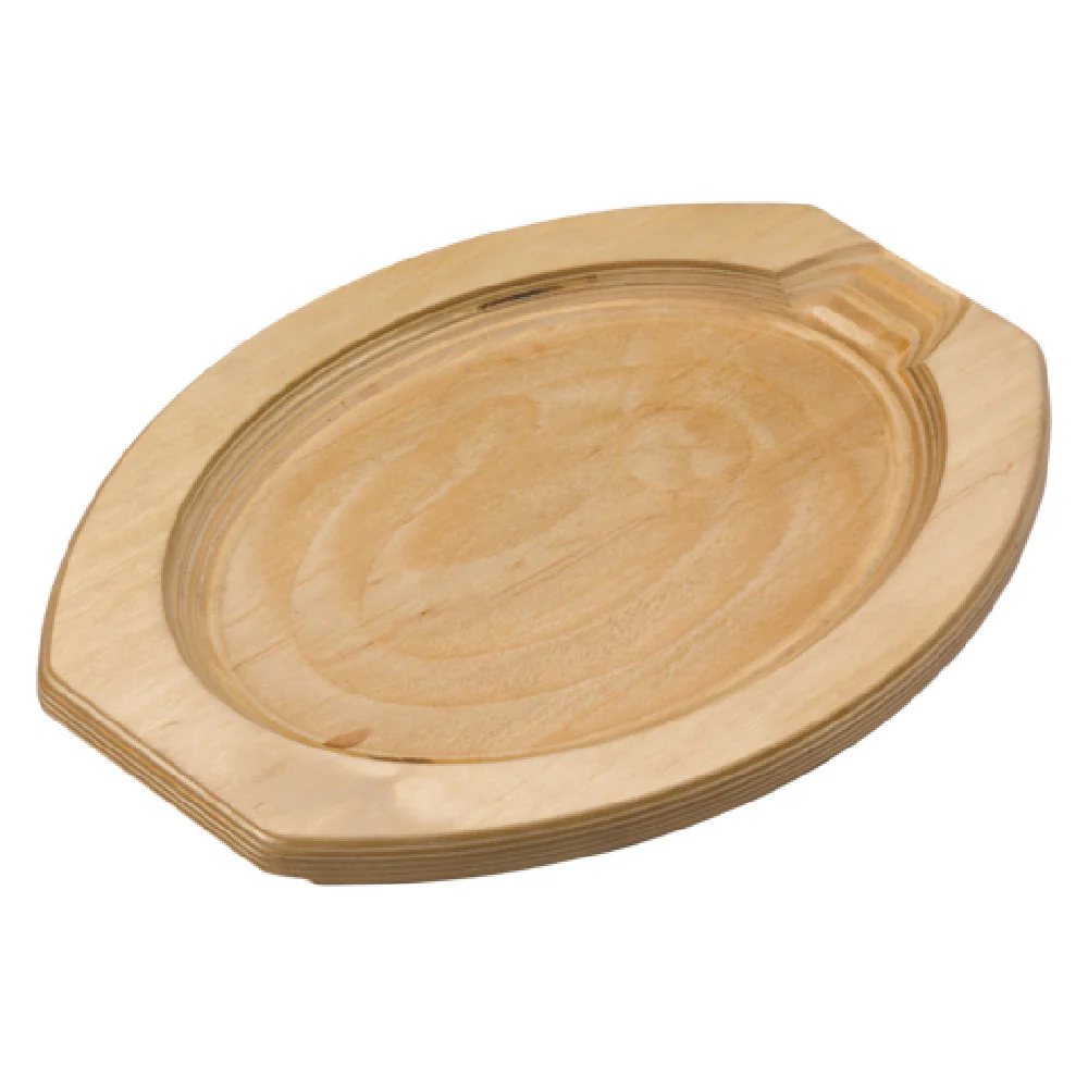 Service Ideas SK107BH 12 Inch Birchwood Fajita Skillet Underliner Service Ideas SK107BH 12 Inch Birchwood Fajita Skillet Underliner