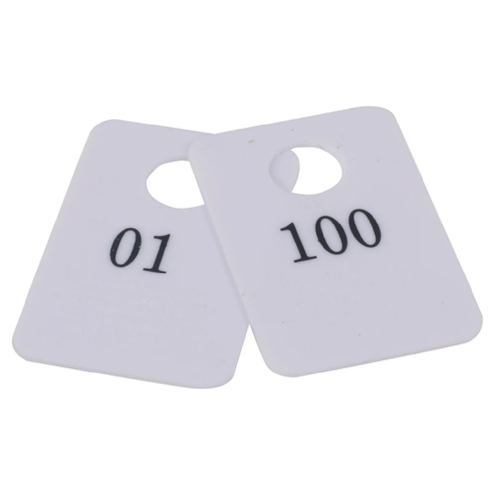 Stanton Trading 5PCR-1-100 Coat Check Tags Plastic With Hanger Hold and Not Responsible Disclaimer Stanton Trading 5PCR-1-100 Coat Check Tags Plastic With Hanger Hold and Not Responsible Disclaimer