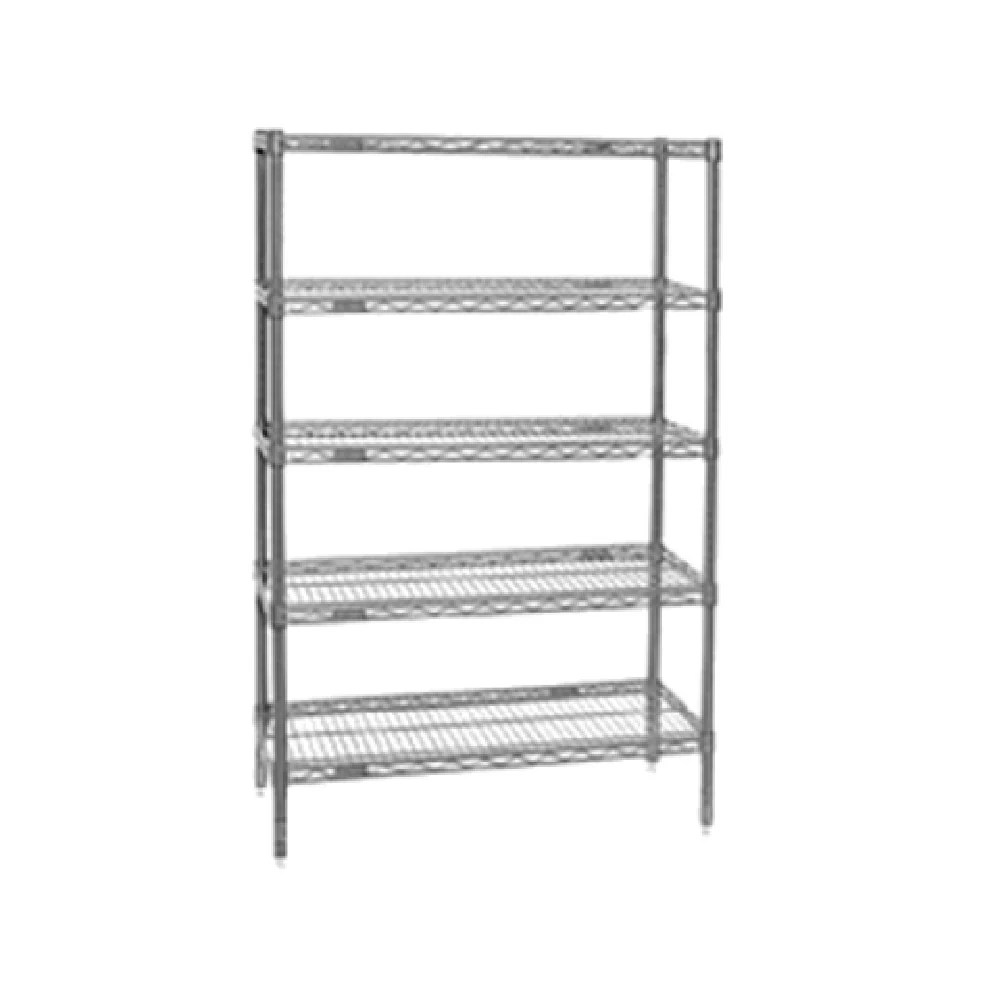 Eagle S5-86-1830V 30 Inch 5-Tier Wire Shelving Unit with Epoxy Finish Eagle S5-86-1830V 30 Inch 5-Tier Wire Shelving Unit with Epoxy Finish
