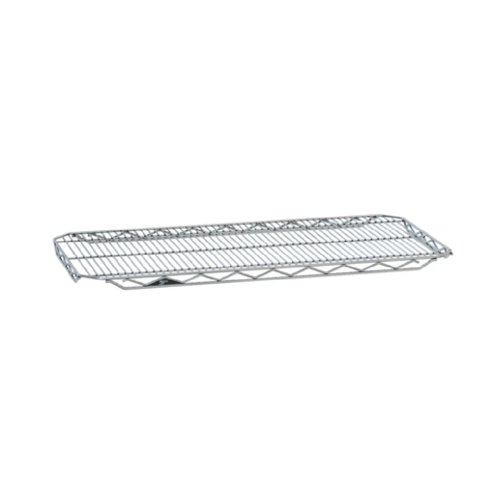 Metro 2148QC 48 Inch Chrome Plated QwikSLOT Shelf Wire with Adjustable Features Metro 2148QC 48 Inch Chrome Plated QwikSLOT Shelf Wire with Adjustable Features