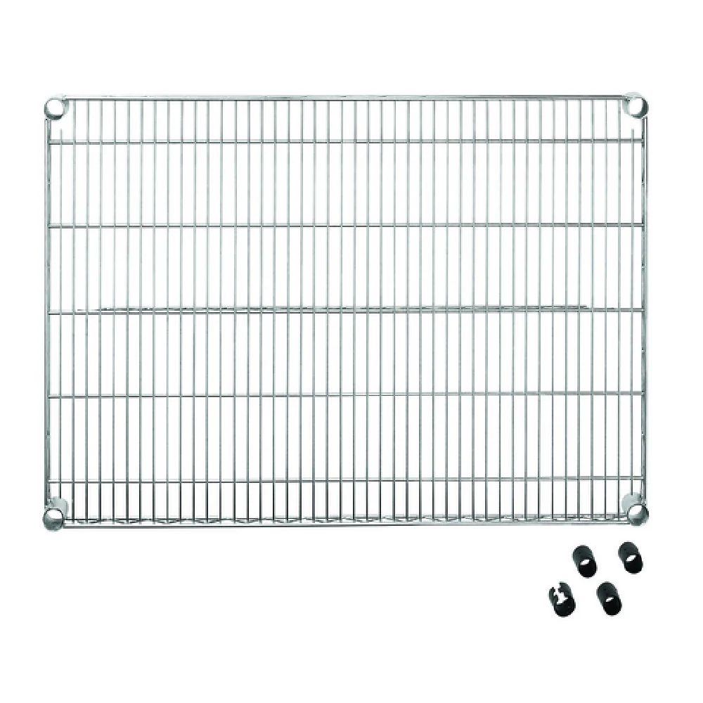 Hubert 30V-064 Kratos® Shelf Medium Duty Chrome Finish