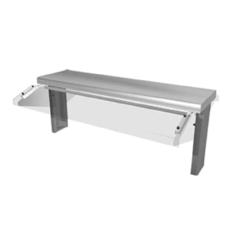 Duke TS530-102-1SN 102 Inch Thurmaduke Designer Sneeze Guard with Flip-up Acrylic