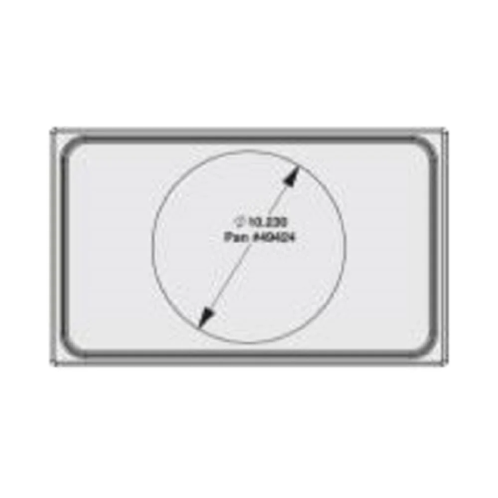 Vollrath 8242114 21 Inch Adapter Plate for Miramar Cookware Stainless Steel with Round Cutout
