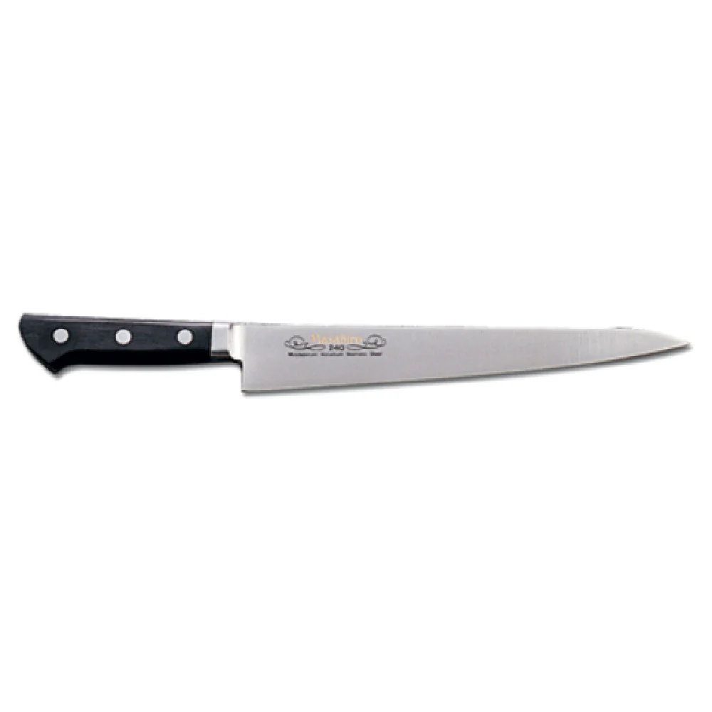 JB Prince Y660 10.5 Inch Blade Smooth Edge Knife High Carbon Stainless Steel Wood Handle Black JB Prince Y660 10.5 Inch Blade Smooth Edge Knife High Carbon Stainless Steel Wood Handle Black
