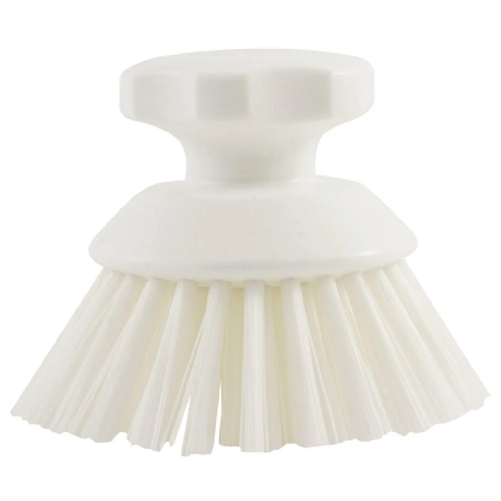 Carlisle 42395EC68 2-3/4 Inch Purple Round Scrub Brush with Polyester Bristles Carlisle 42395EC68 2-3/4 Inch Purple Round Scrub Brush with Polyester Bristles
