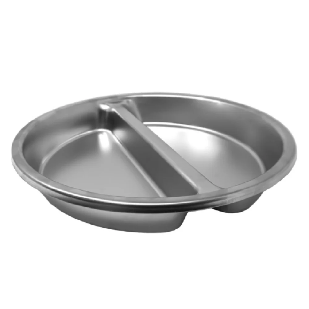 Omcan 81016 15 Inch Diameter Round Chafer Food Pan with Divider Stainless Steel Omcan 81016 15 Inch Diameter Round Chafer Food Pan with Divider Stainless Steel