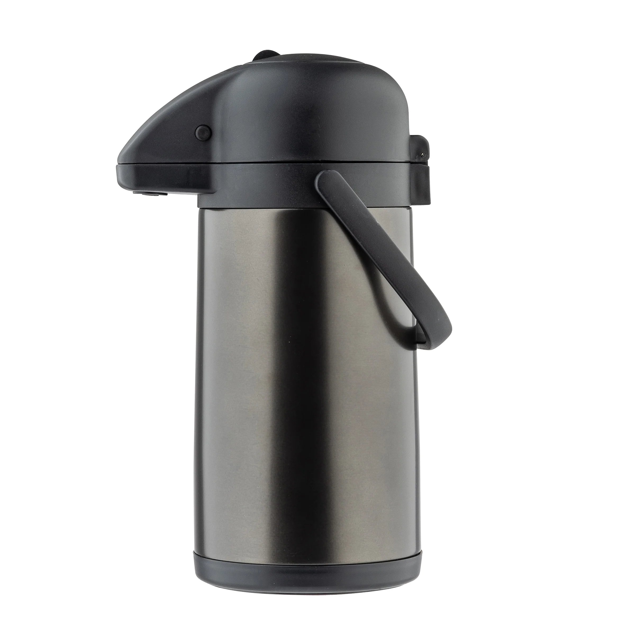 Tablecraft 12661 6 Inch 3 Liters Airpot Vacuum Insulated Stainless Steel Black Tablecraft 12661 6 Inch 3 Liters Airpot Vacuum Insulated Stainless Steel Black