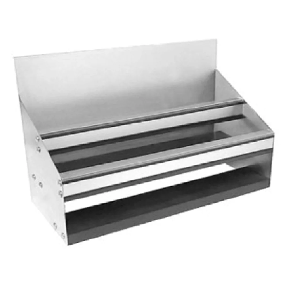 Glastender CDSR-22 22 Inch Clip-on Double Speedrail with ABS Cover Stainless Steel Glastender CDSR-22 22 Inch Clip-on Double Speedrail with ABS Cover Stainless Steel