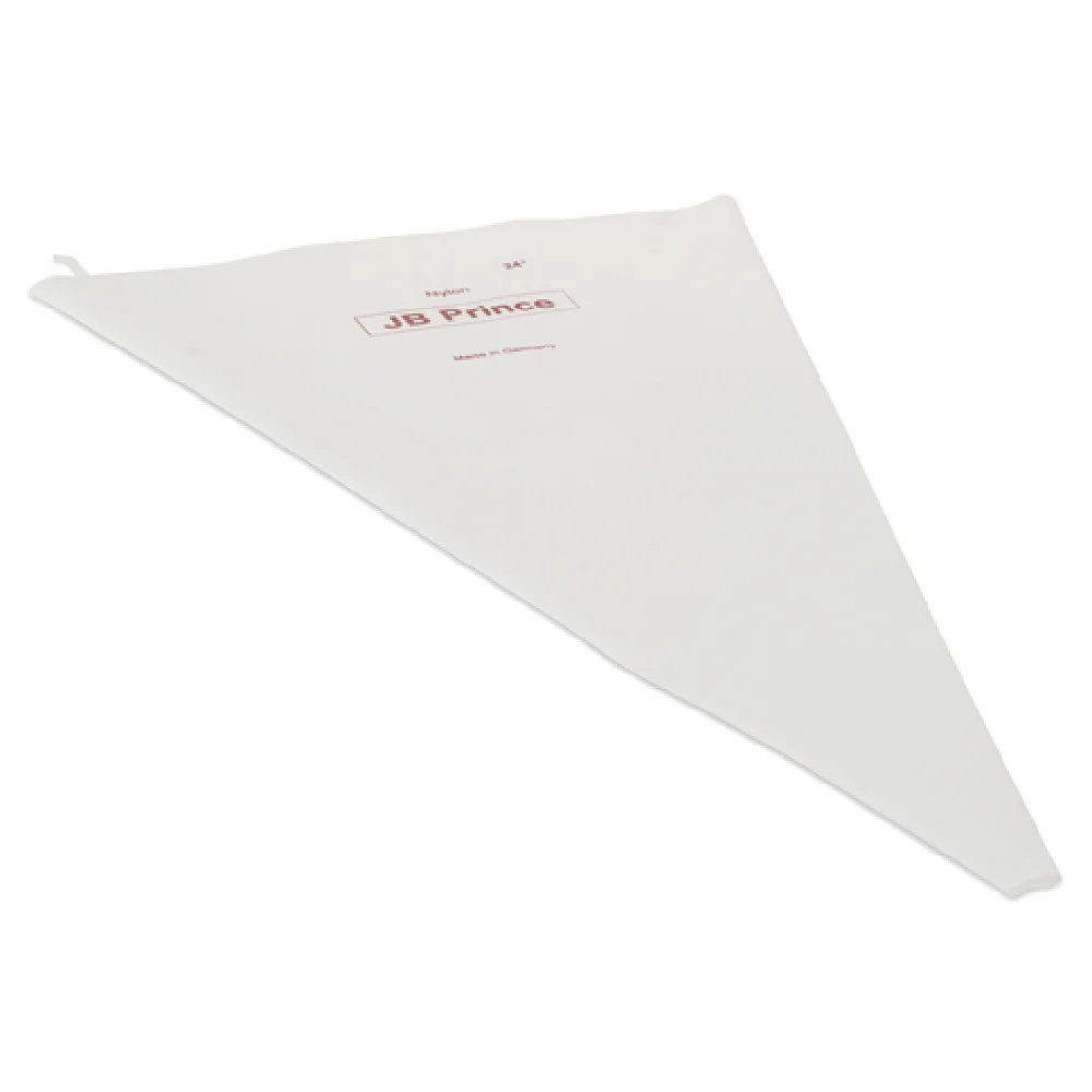 JB Prince B781 24 24 Inch Flexible Pastry Bag Nylon Brown Fused Seams Made in Germany