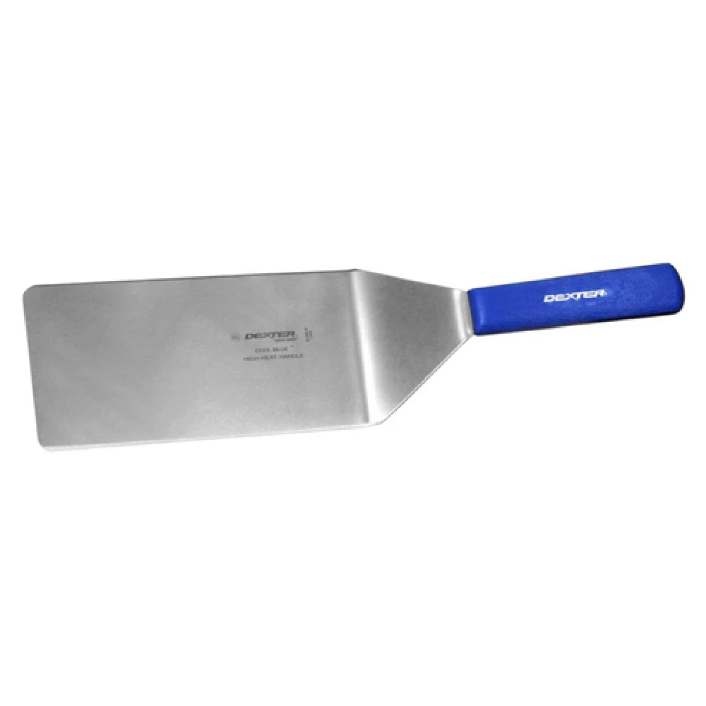 Dexter Russell S289-8H-PCP 8 Inch Stainless Steel Turner with Heat Resistant Handle