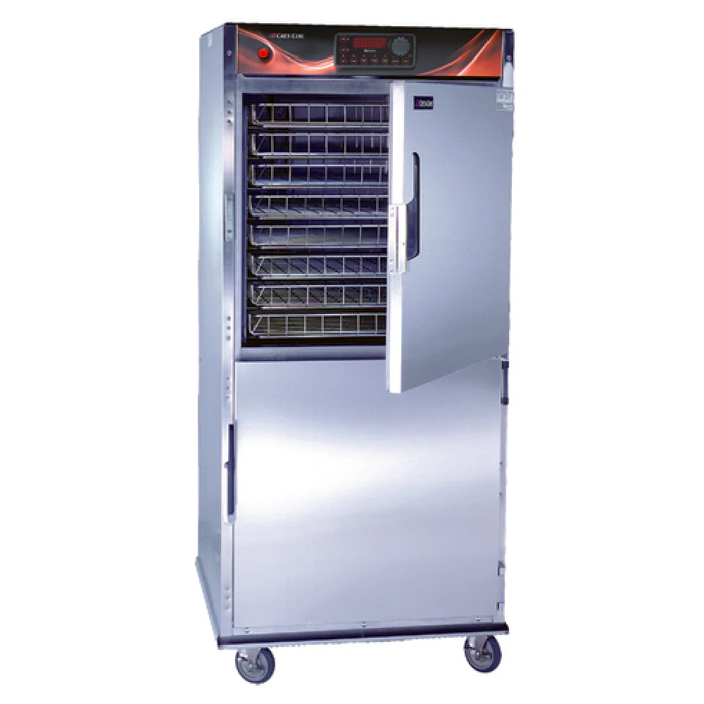 Cres Cor H137S1332D 35 Inch Mobile Heated Cabinet Electric Insulated Stainless Steel with Dutch Doors