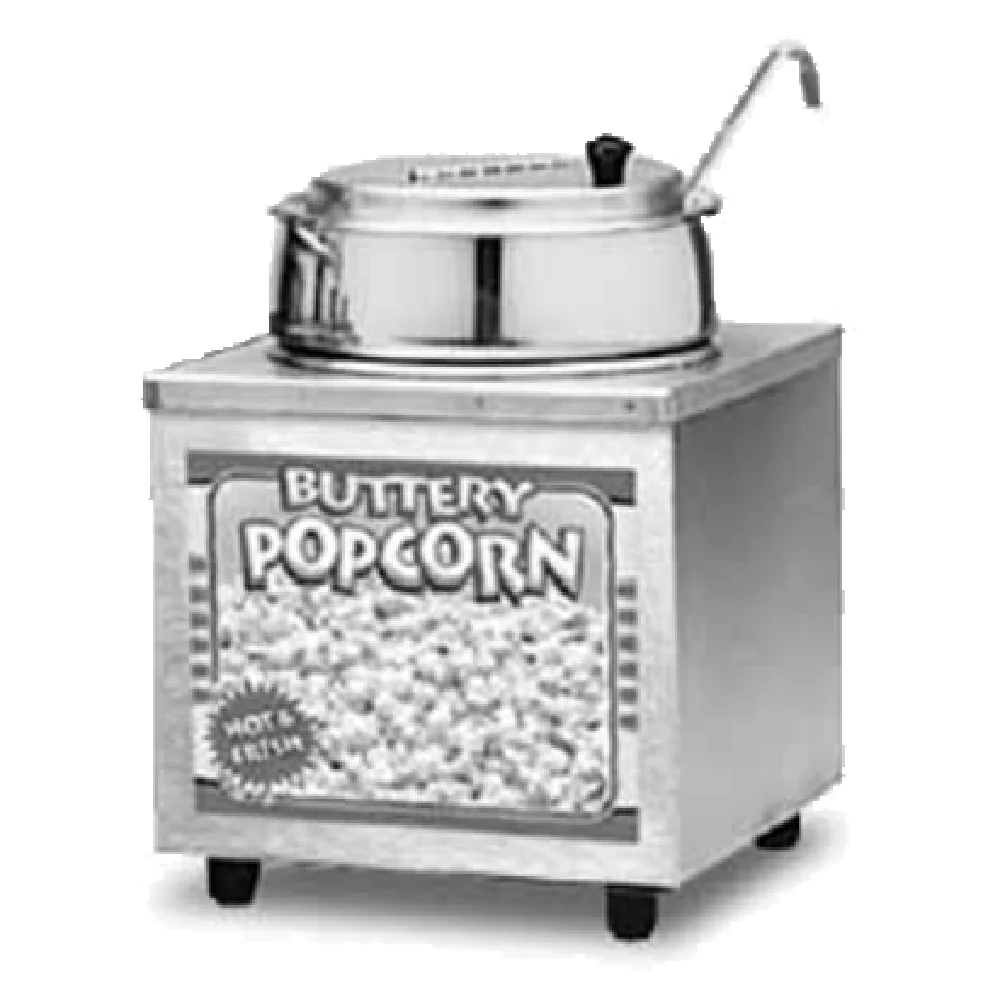 APW Wyott W-4B 9 Inch Electric Food Pan Warmer with Infinite Control Stainless Steel