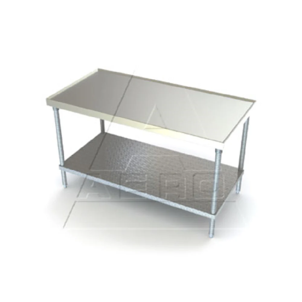AERO Manufacturing 1TG-3660 60 Inch Stainless Steel Work Table with Reinforced Top