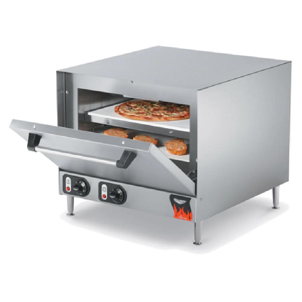 Vollrath 40848 25 Inch Electric Pizza Bake Oven with Ceramic Bake Decks Vollrath 40848 25 Inch Electric Pizza Bake Oven with Ceramic Bake Decks