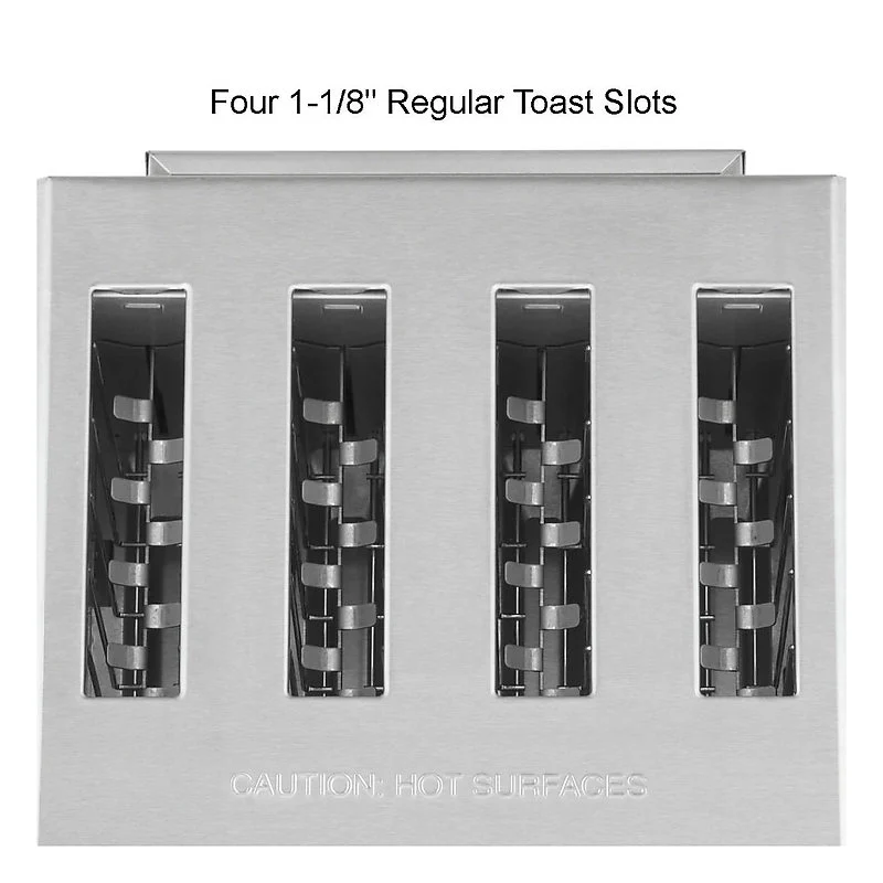 Waring WCT805KSDI 15 Inch Commercial Toaster Heavy-duty with 4 Slots Waring WCT805KSDI 15 Inch Commercial Toaster Heavy-duty with 4 Slots