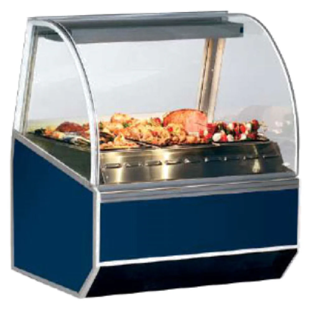 Federal Industries SN6HD 77-1/4 Inch Heated Deli Case with 5 Wells Stainless Steel Federal Industries SN6HD 77-1/4 Inch Heated Deli Case with 5 Wells Stainless Steel