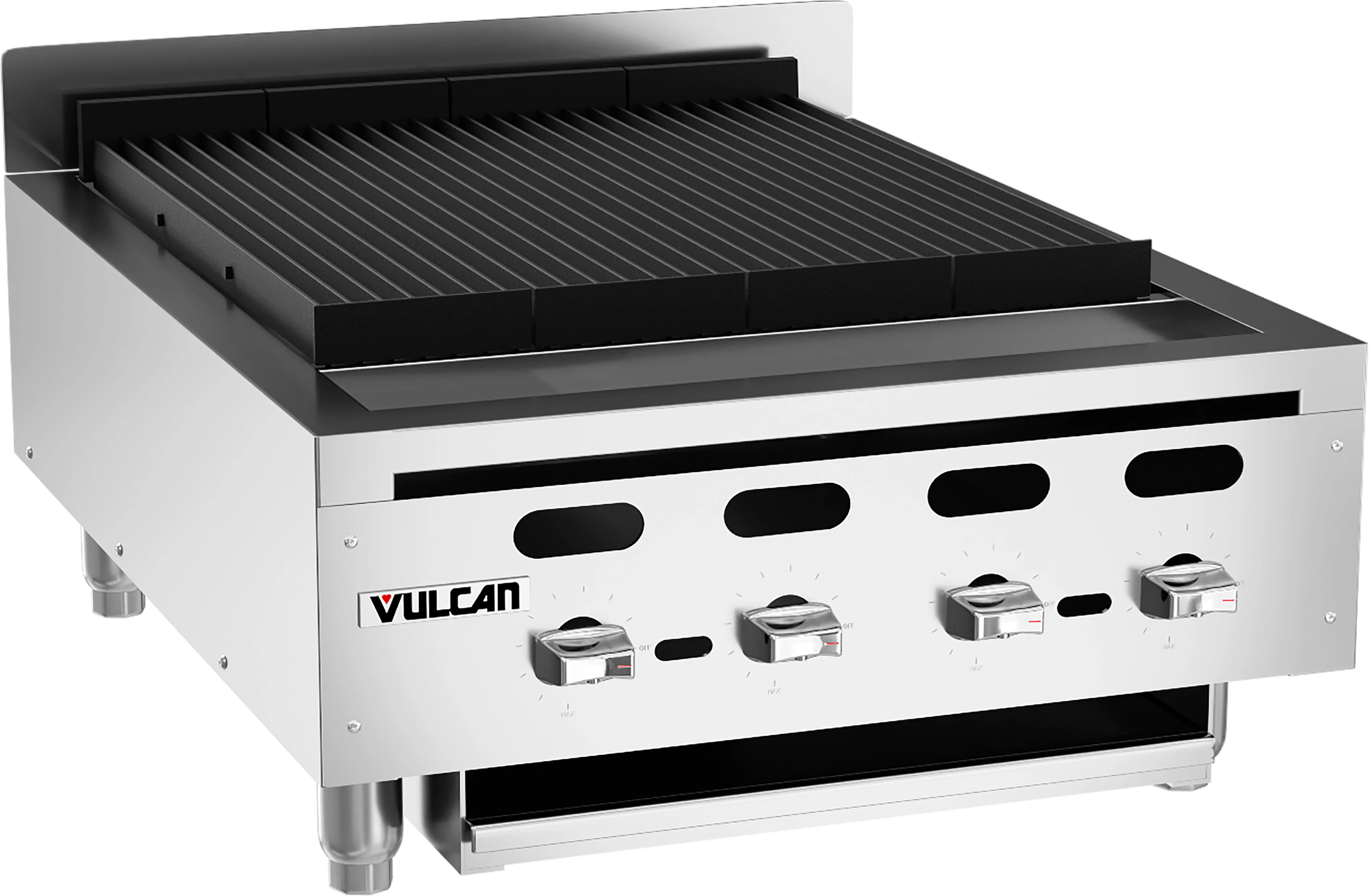 Vulcan VACB25_LP 25-1/8 Inch Gas Charbroiler with 68,000 BTU Burners Vulcan VACB25_LP 25-1/8 Inch Gas Charbroiler with 68,000 BTU Burners
