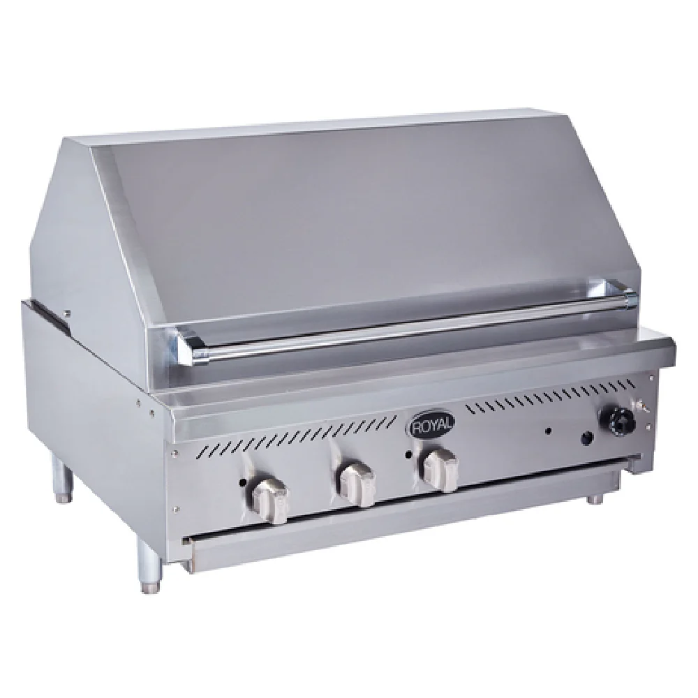 Royal Range Of California RIBT-24_NAT Charbroiler Gas Countertop