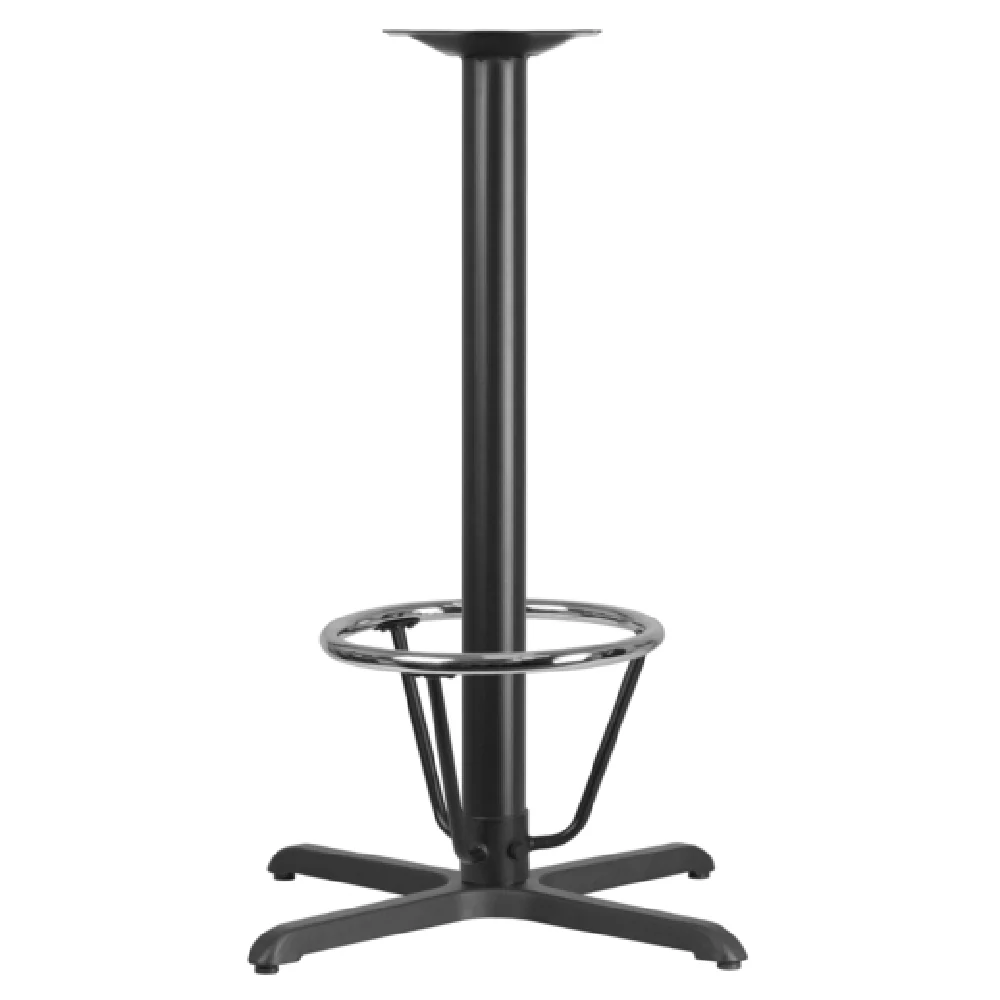 Flash Furniture XU-T3030-BAR-3CFR-GG 30 Inch Bar Height Table Base Cast Iron Powder Coat Finish Flash Furniture XU-T3030-BAR-3CFR-GG 30 Inch Bar Height Table Base Cast Iron Powder Coat Finish