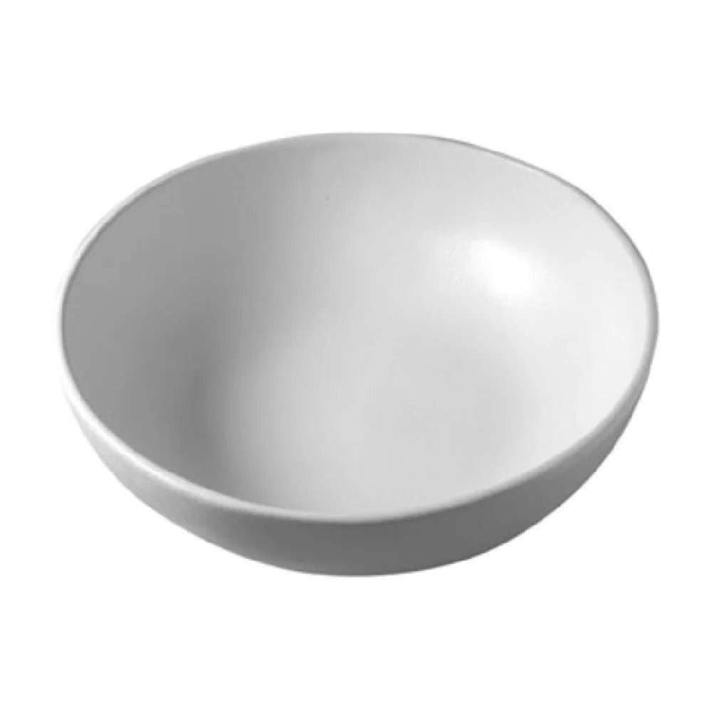 GET Enterprises BRD15WW 77-4/5 Oz Bugambilia Bowl Solid White Metal