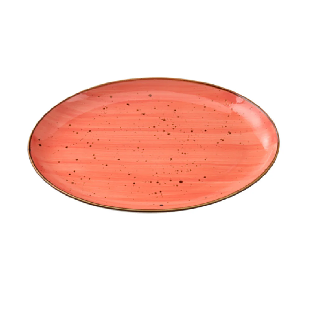 Yanco LY-2114CR 10 Inch Coupe Oval Platter Porcelain Dishwasher Microwave Safe Yanco LY-2114CR 10 Inch Coupe Oval Platter Porcelain Dishwasher Microwave Safe
