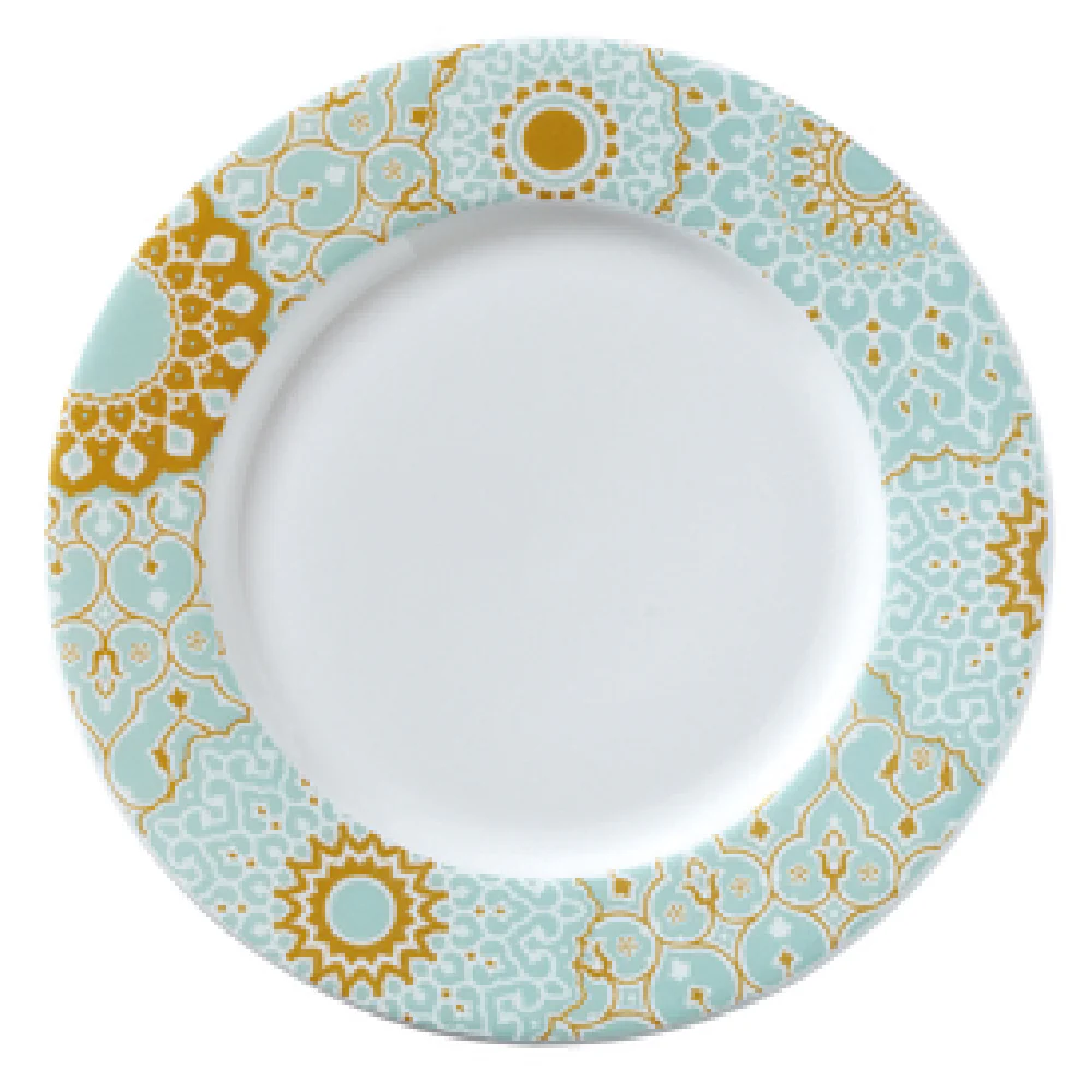 Steelite 82110AND0104 6.5 Inch Plate Signature Moresque Bone China