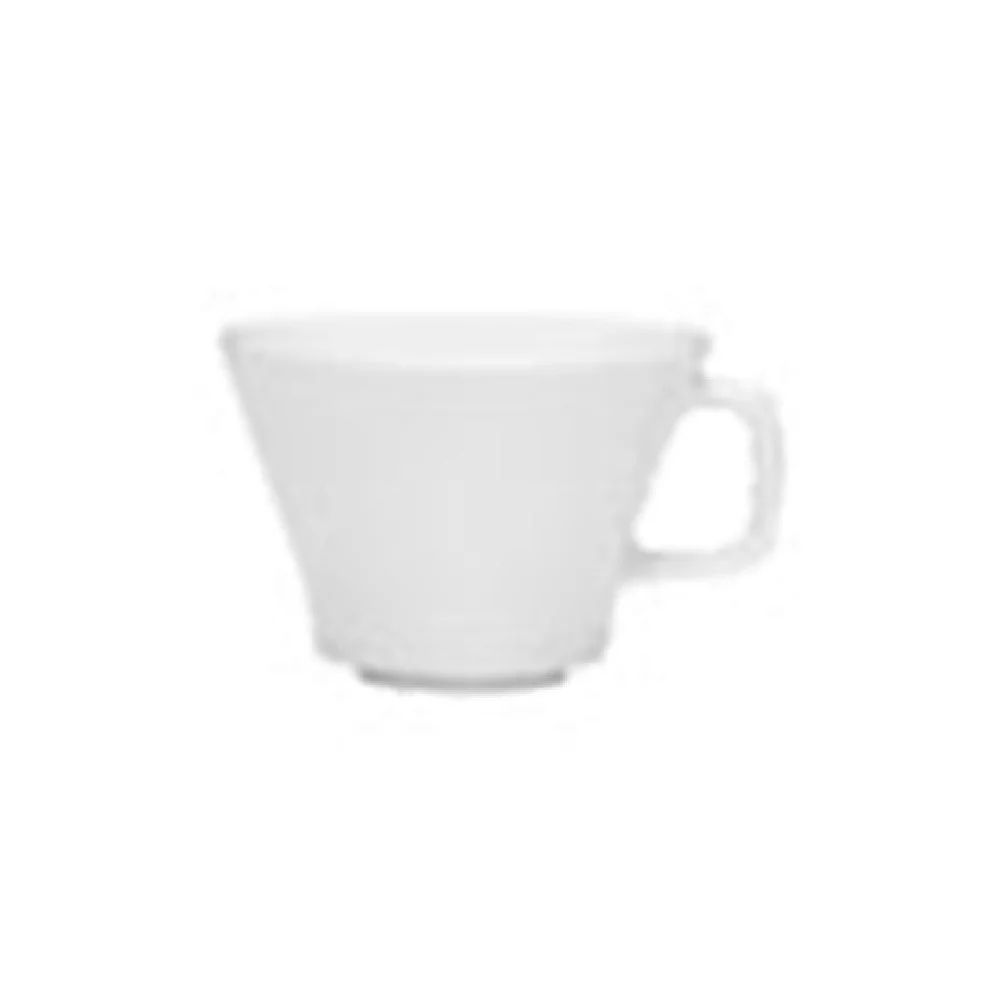 BauscherHepp 445235 11.8 Oz Low Cup Porcelain White - Beverageware