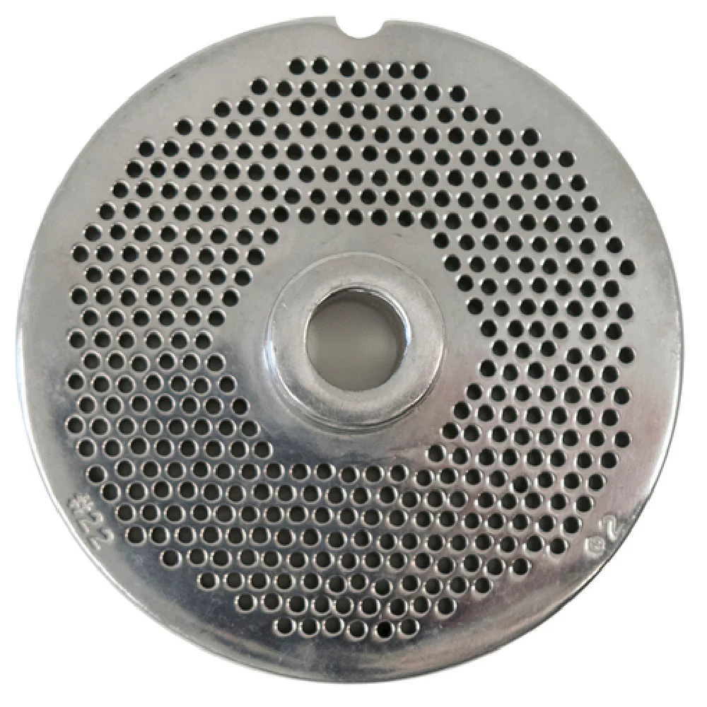 American Eagle Food Machinery AE-G22N/06-02 Grinder Plate #22 Head 1/16” (2mm) For AE-G22N/G22NH American Eagle Food Machinery AE-G22N/06-02 Grinder Plate #22 Head 1/16” (2mm) For AE-G22N/G22NH