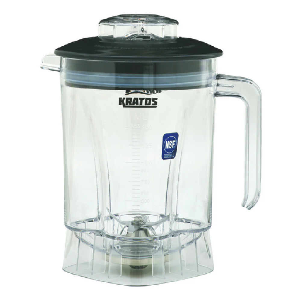 Hubert 168426 Kratos 29B-010 Replacement Blender Jar For Kratos Blenders 48 Oz. Capacity