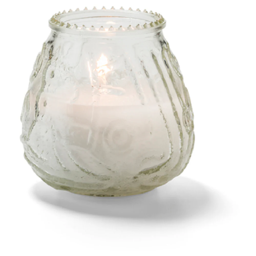 Hollowick KG60C-12 3-3/4 Inch Knobby Wax Candle Lamp Disposable Glass Clear 60 Hour Hollowick KG60C-12 3-3/4 Inch Knobby Wax Candle Lamp Disposable Glass Clear 60 Hour