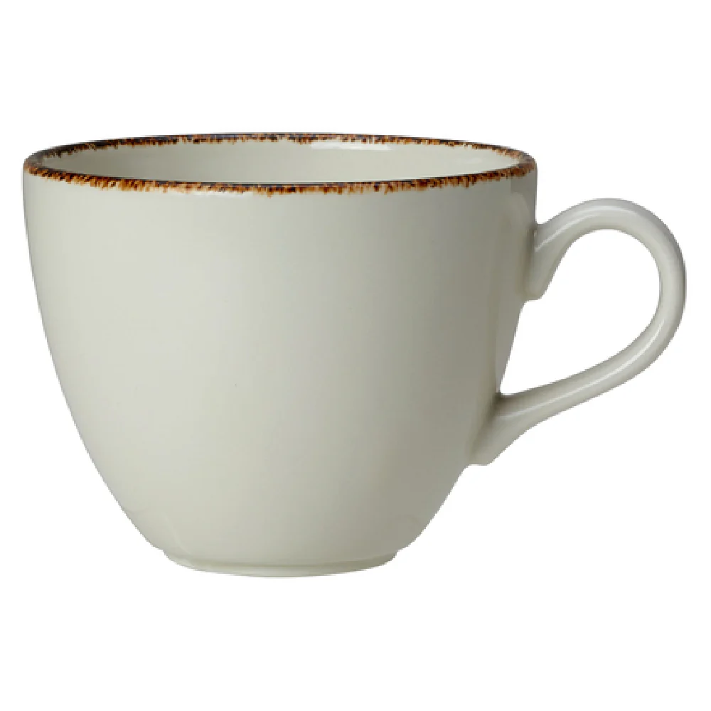 Steelite 1714X0020 10 Oz Cup Dapple Brown Alumina Vitrified China
