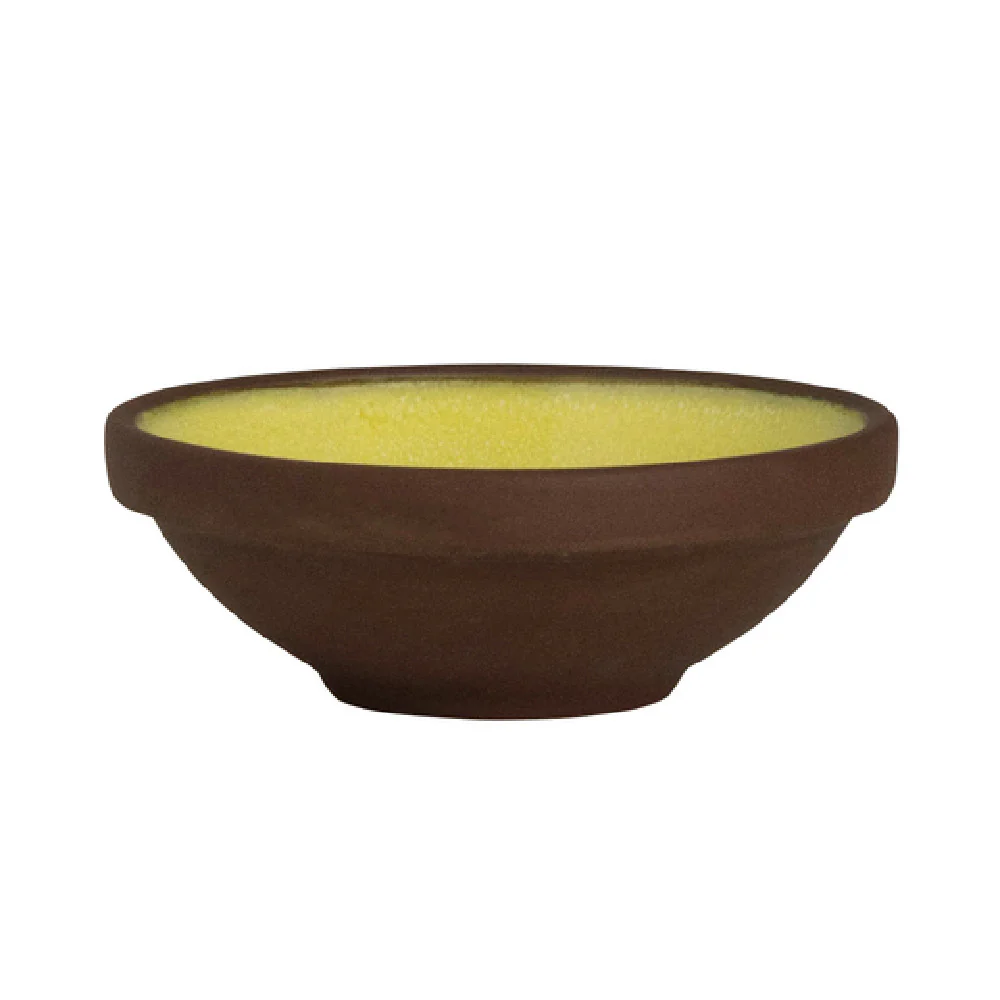 Steelite 6214RT008 1.75 Oz Bowl Round Porcelain Saffron Finish 3 Inch Steelite 6214RT008 1.75 Oz Bowl Round Porcelain Saffron Finish 3 Inch