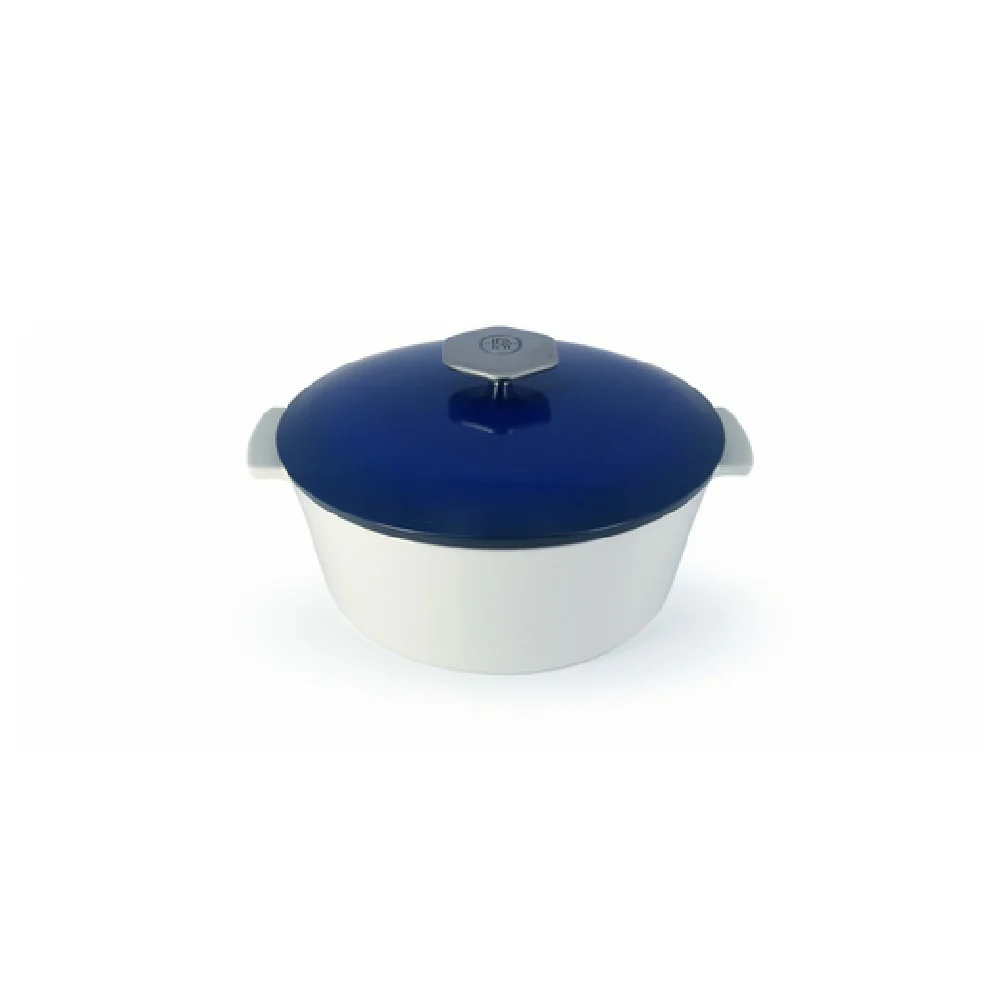 Revol 649854 115 Oz Round Cocotte Porcelain Safe For Oven and Dishwasher Revol 649854 115 Oz Round Cocotte Porcelain Safe For Oven and Dishwasher