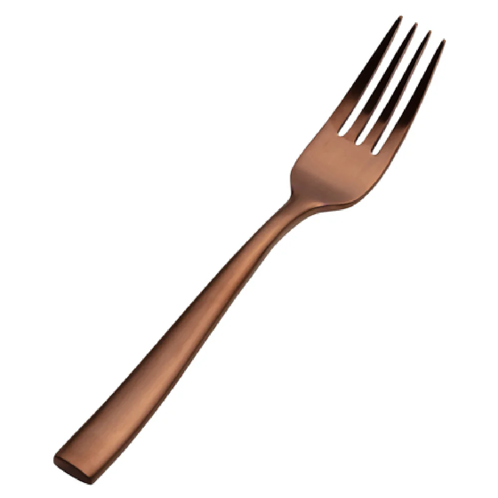 Bon Chef S3007RGM 6-3/4 Inch Manhattan Salad Fork PVD Coated Rose Gold Matte Finish 18/10 Stainless Steel Bon Chef S3007RGM 6-3/4 Inch Manhattan Salad Fork PVD Coated Rose Gold Matte Finish 18/10 Stainless Steel