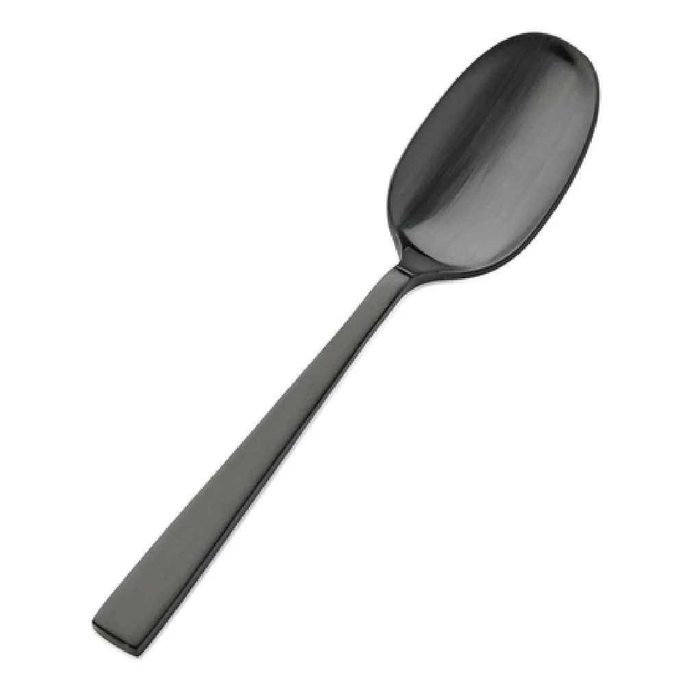 Bon Chef S3703BM 6-1/4 Inch Roman Spoon Black Matte Stainless Steel