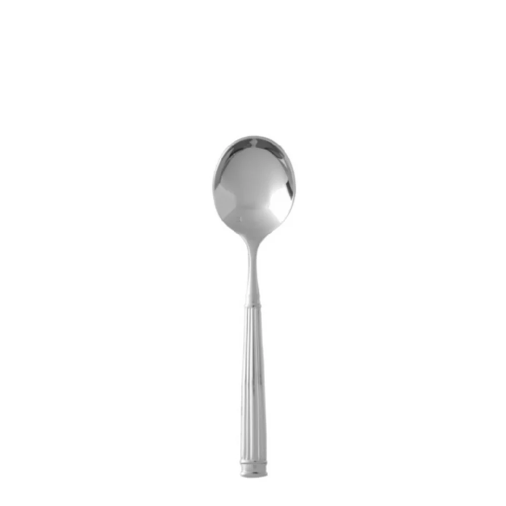 Fortessa 1.5.131.00.003 6.8 Inch Doria Bouillon Spoon Stainless Steel - Dishwasher Safe