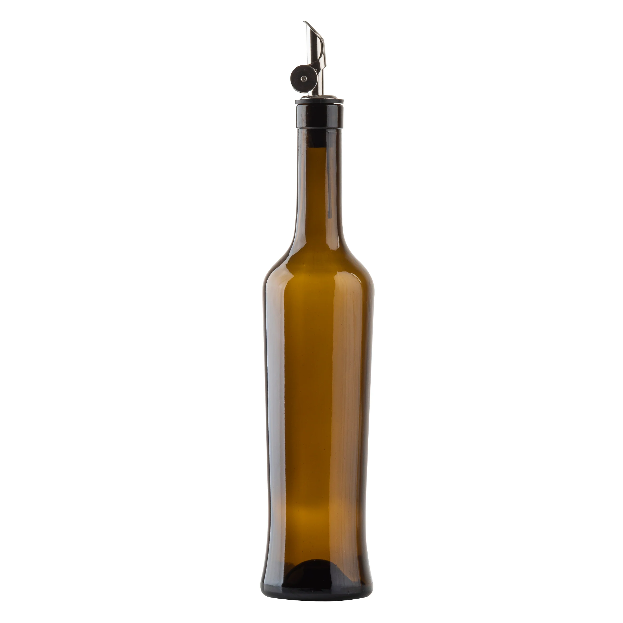 Tablecraft 10376 17 Oz Oil and Vinegar Cruet Bottle Stainless Steel Dark Green Tablecraft 10376 17 Oz Oil and Vinegar Cruet Bottle Stainless Steel Dark Green