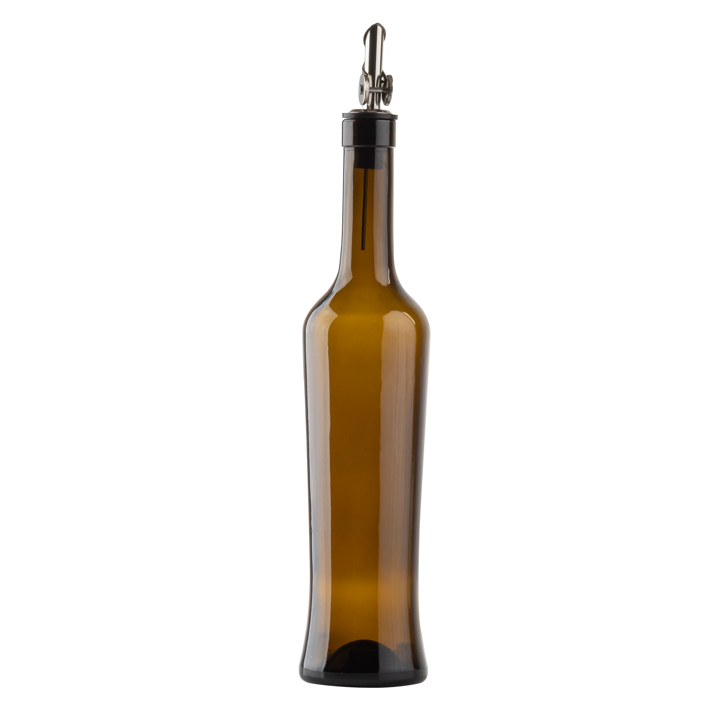 Tablecraft 10376 17 Oz Oil and Vinegar Cruet Bottle Stainless Steel Dark Green Tablecraft 10376 17 Oz Oil and Vinegar Cruet Bottle Stainless Steel Dark Green