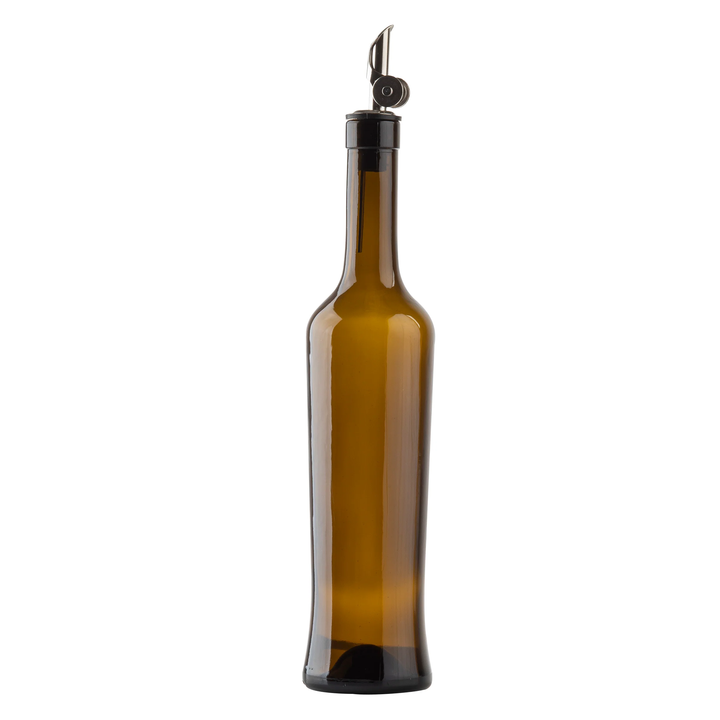 Tablecraft 10376 17 Oz Oil and Vinegar Cruet Bottle Stainless Steel Dark Green Tablecraft 10376 17 Oz Oil and Vinegar Cruet Bottle Stainless Steel Dark Green