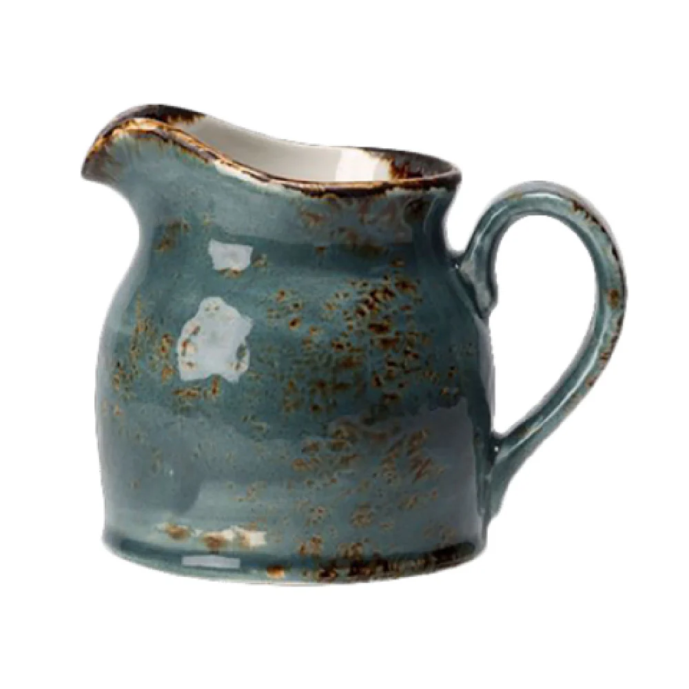 Steelite 11300387 5.0 Oz Club Jug with Handle Blue Alumina Vitrified China Steelite 11300387 5.0 Oz Club Jug with Handle Blue Alumina Vitrified China