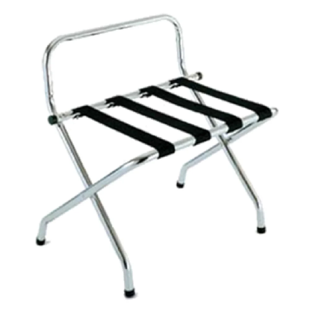Central Specialties S1055C-BL-1 24-1/4 Inch Luggage Rack High Back Zinc Metal Central Specialties S1055C-BL-1 24-1/4 Inch Luggage Rack High Back Zinc Metal