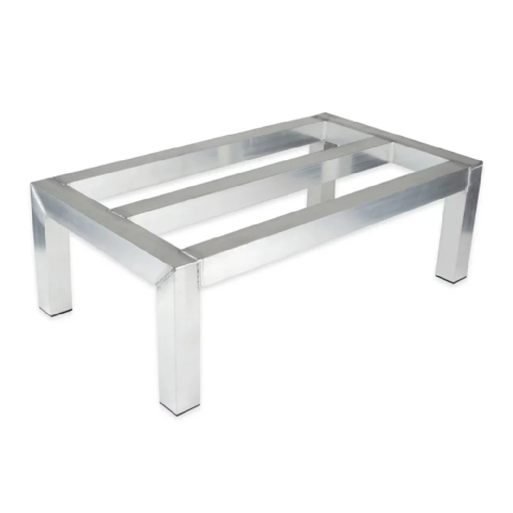 1880 Hospitality DNRK-1424 24 Inch Dunnage Rack with 1800 lb Capacity Aluminum